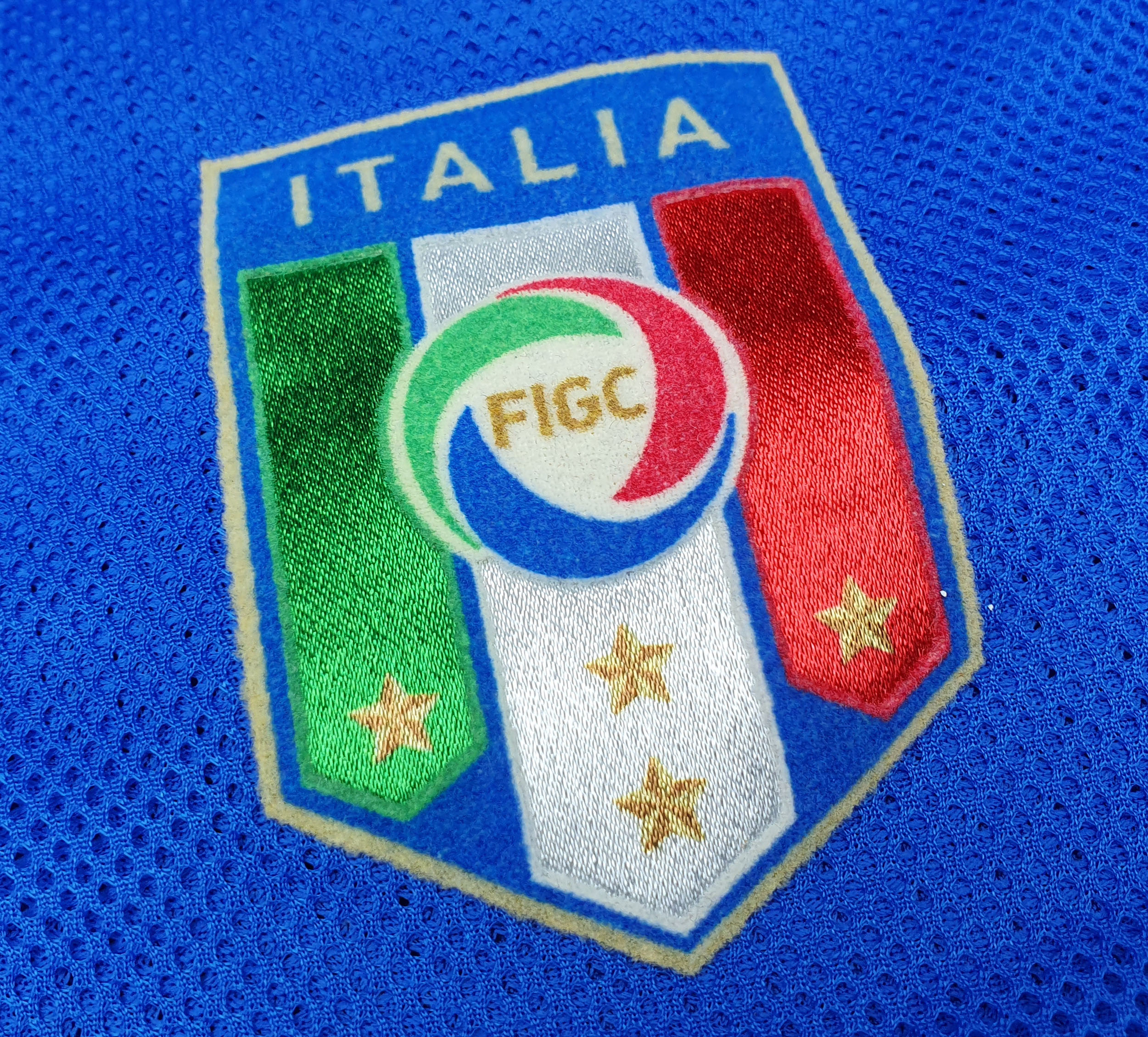 Italia 2008 maglia Puma De Rossi #6 home matchworn