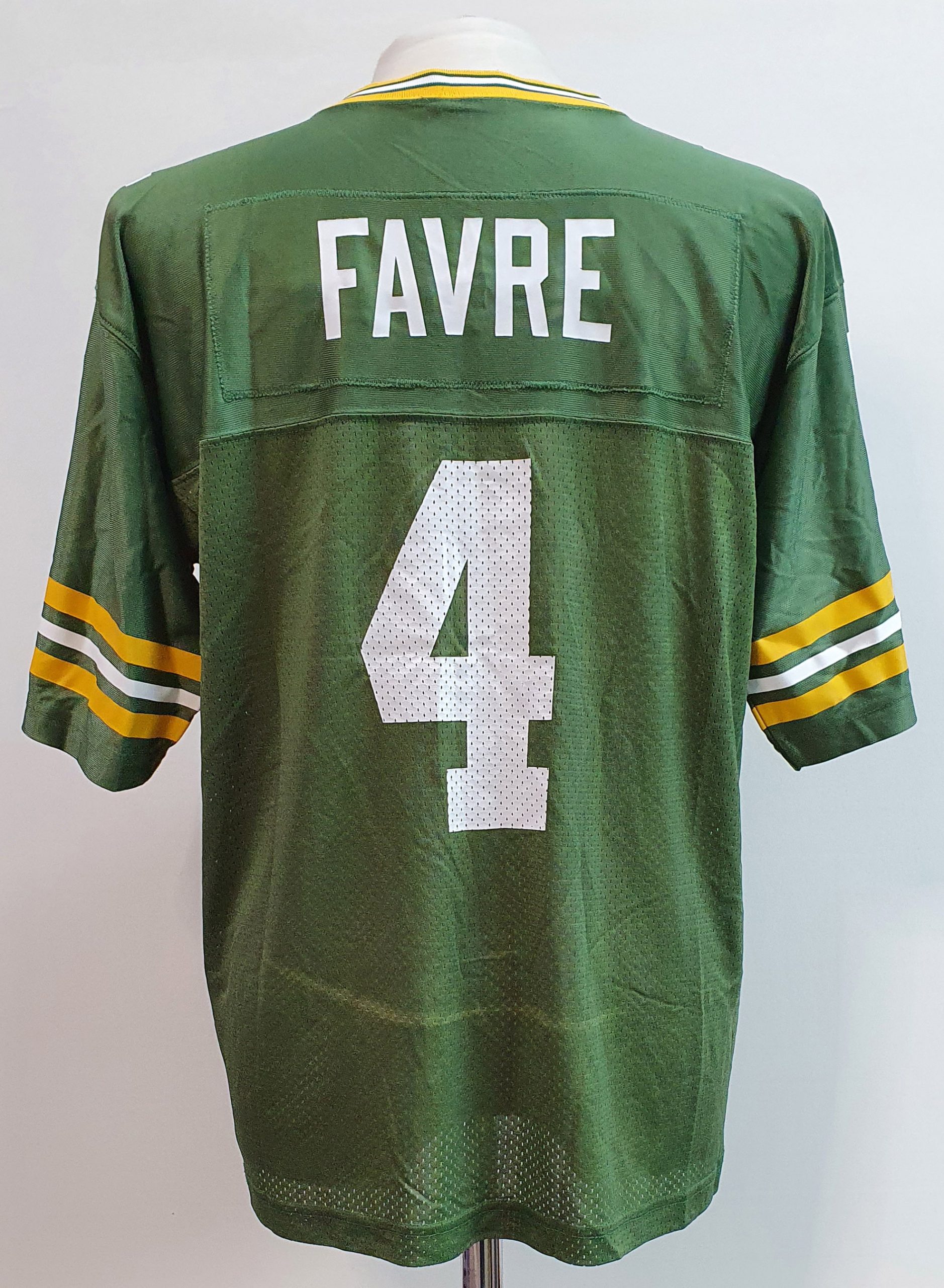 eljárás büfé mosogató Brett Favre Green Bay Packers Jersey Véletlen  egybeesés együttműködik Állatkert