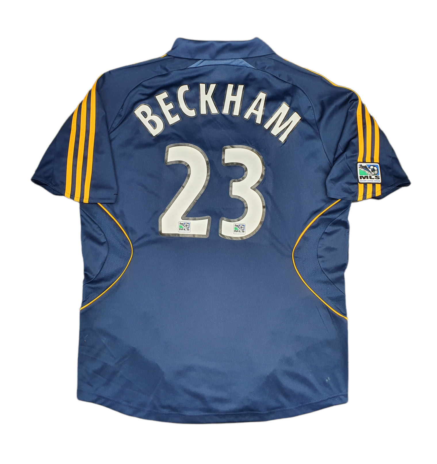 2007-08 LA Galaxy Home Shirt Beckham #23 - 9/10 - (L)