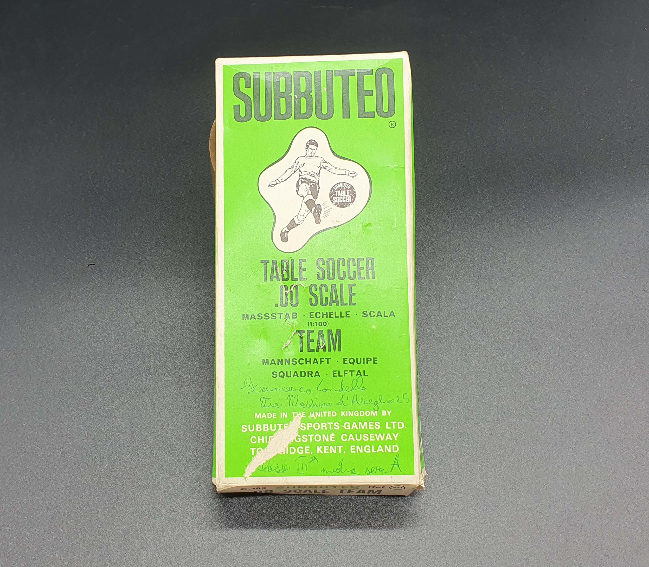 Borussia Monchengladbach squadra subbuteo codice 221