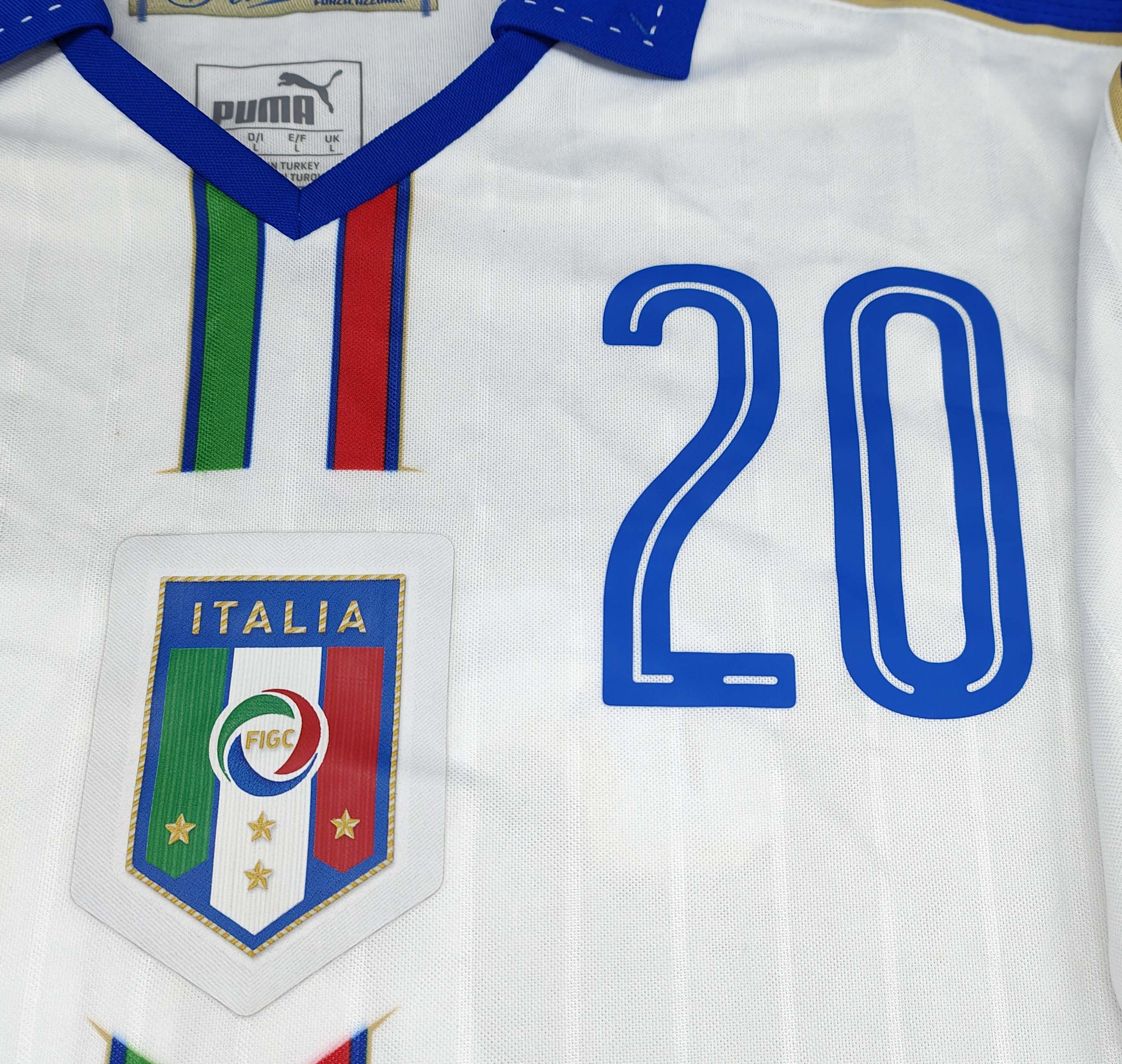 Italia 2016-17 maglia Puma away #20 Pellè » BOLA Football Store